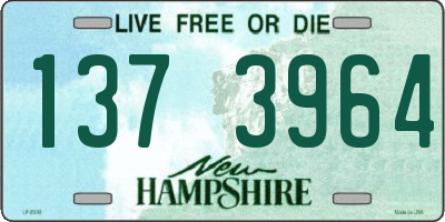 NH license plate 1373964