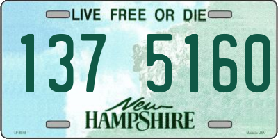 NH license plate 1375160