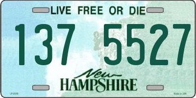 NH license plate 1375527