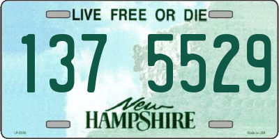 NH license plate 1375529