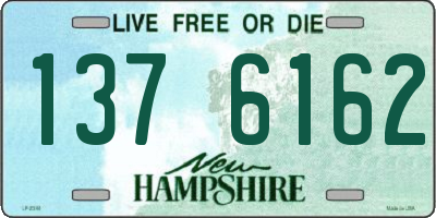 NH license plate 1376162