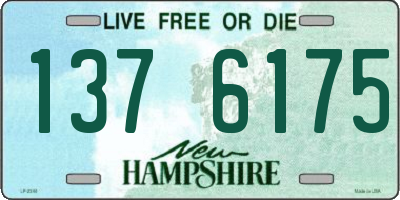 NH license plate 1376175