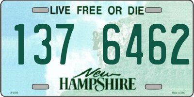 NH license plate 1376462