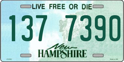 NH license plate 1377390