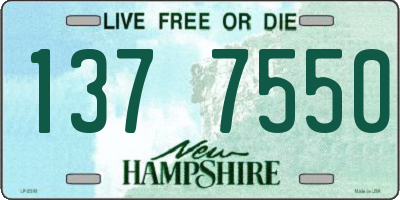 NH license plate 1377550