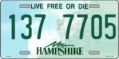 NH license plate 1377705