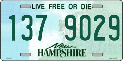NH license plate 1379029