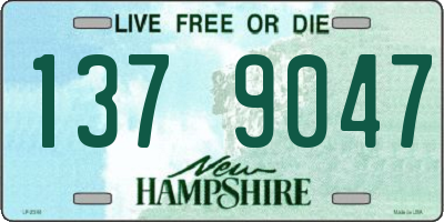 NH license plate 1379047