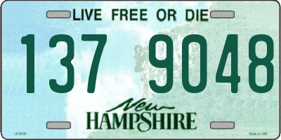NH license plate 1379048