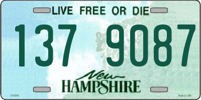 NH license plate 1379087
