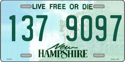 NH license plate 1379097