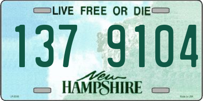 NH license plate 1379104