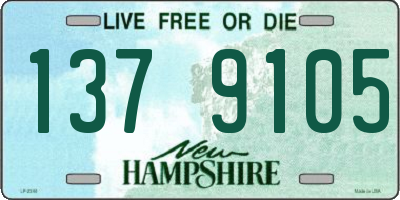 NH license plate 1379105