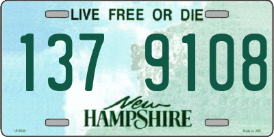 NH license plate 1379108