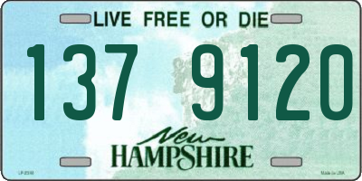 NH license plate 1379120