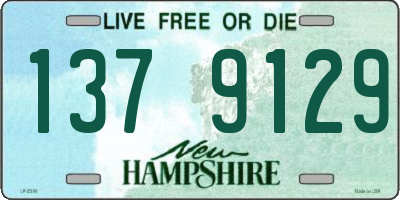 NH license plate 1379129