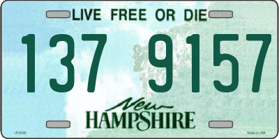 NH license plate 1379157