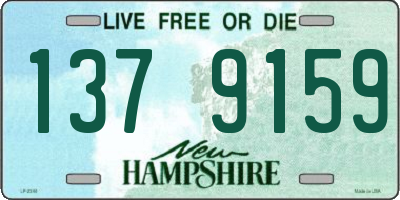 NH license plate 1379159