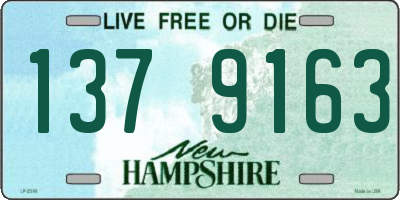NH license plate 1379163