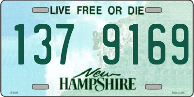NH license plate 1379169