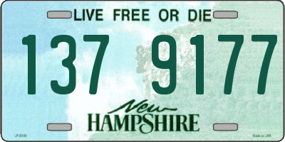 NH license plate 1379177
