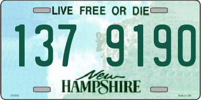 NH license plate 1379190
