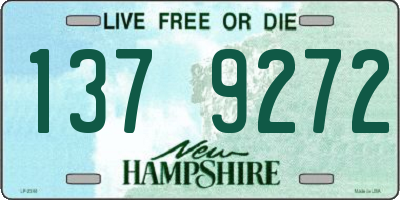 NH license plate 1379272