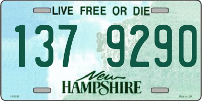 NH license plate 1379290