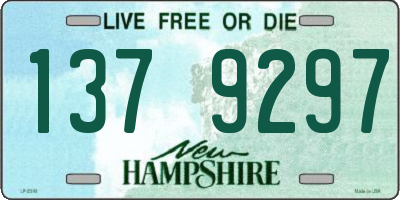 NH license plate 1379297