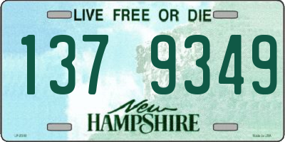 NH license plate 1379349