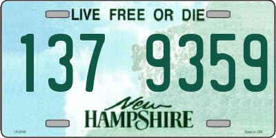 NH license plate 1379359