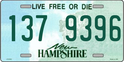 NH license plate 1379396