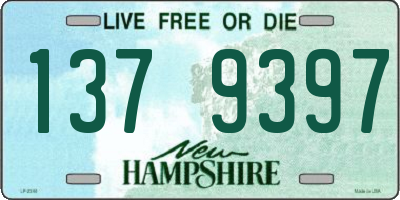 NH license plate 1379397