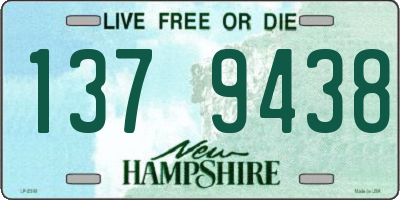 NH license plate 1379438