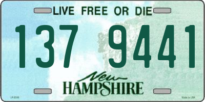 NH license plate 1379441