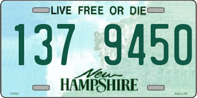 NH license plate 1379450