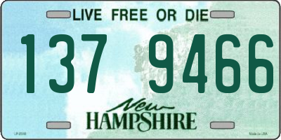 NH license plate 1379466