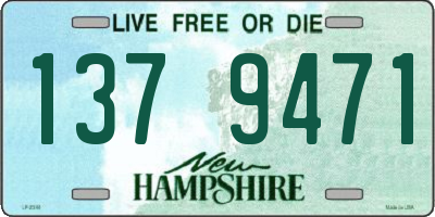NH license plate 1379471