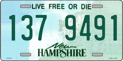 NH license plate 1379491