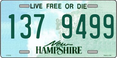 NH license plate 1379499