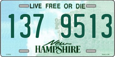 NH license plate 1379513