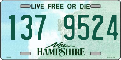 NH license plate 1379524