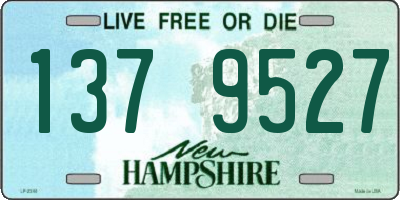 NH license plate 1379527