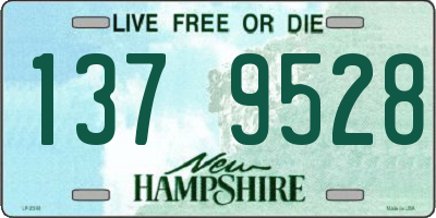 NH license plate 1379528