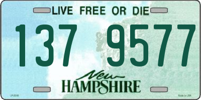 NH license plate 1379577