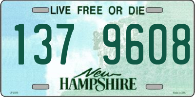 NH license plate 1379608