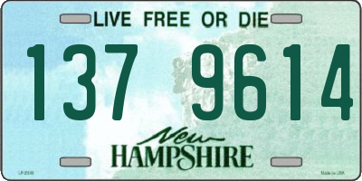 NH license plate 1379614