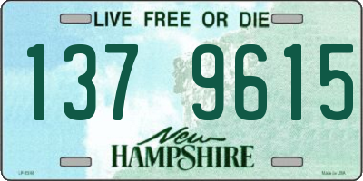 NH license plate 1379615