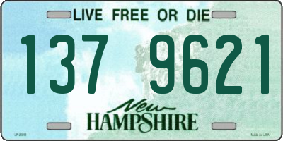 NH license plate 1379621