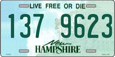 NH license plate 1379623